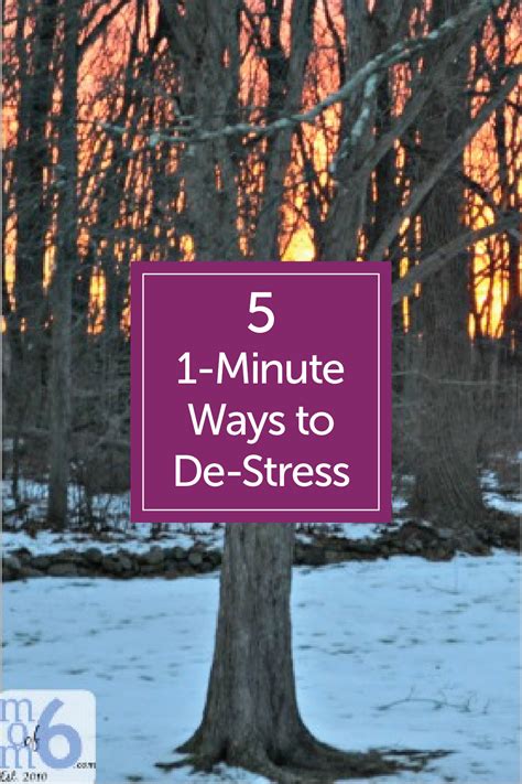 Five 1 Minute Ways To Destress Ways To Destress Ways To Reduce