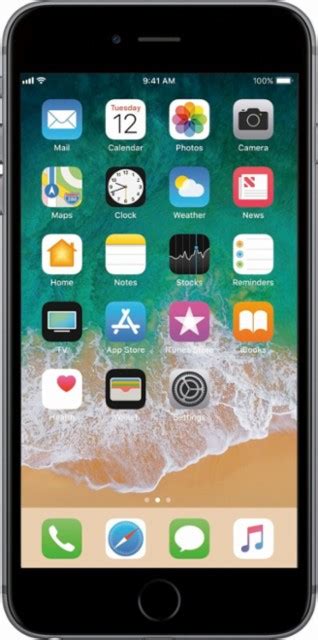 Best Buy Apple Iphone 6s Plus 128gb Space Gray Verizon Mkwf2lla