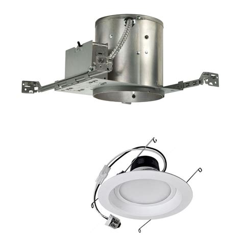 14 Watt Dimmable Led 6 Inch Recessed Lighting Kit For New Construction