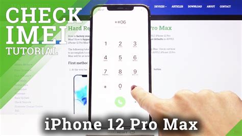 How To Locate Imei Number And Serial Number In Iphone 12 Pro Max Find