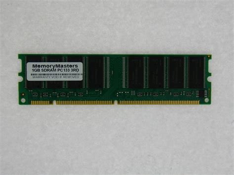1gb Sdram Memory Ram Pc133 Non Ecc Non Reg Dimm 168 Pin Ebay