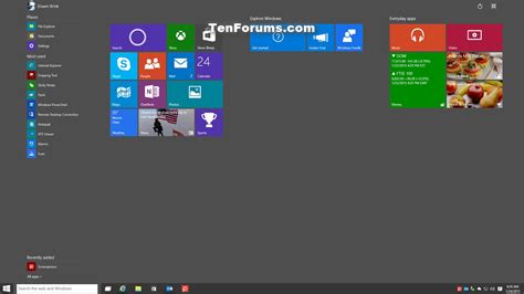 Tiles Clear Information From In Windows 10 Tutorials