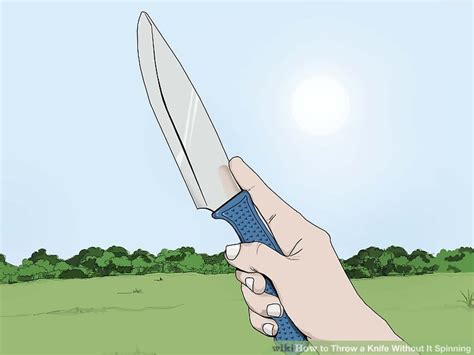 3 Ways To Throw A Knife Without It Spinning Wikihow