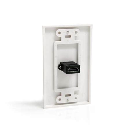 Startech Single Outlet Hdmi Female Wall Plate White Hdmiplate Mwave