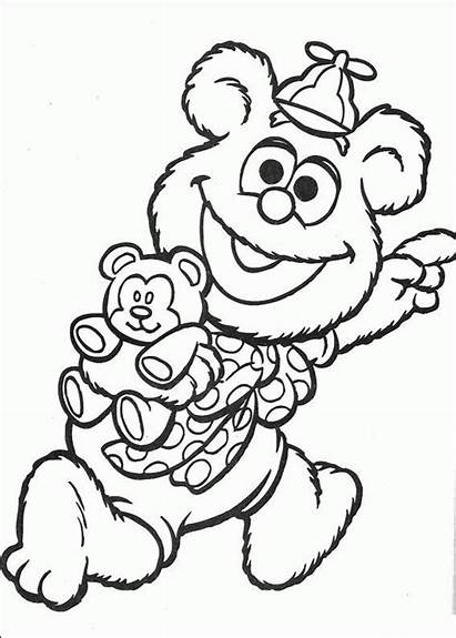 Coloring Pages Muppets Babies Muppet Coloringpages1001
