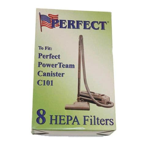 Perfect 26 2409 04 Model C101 Canister Vacuum Cleaner Bags C101 8 Bags