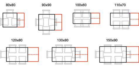 Las diferenciamos según el fondo para adaptarlas a nuestras necesidades. medidas+disponibles+para+la+mesa+de+cocina+PUNTO ...