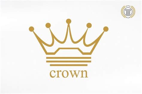 Royal Crown Logo Design Premium By Logo Design Studio On