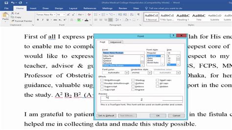 How To Add Subscript And Superscript Into Text In Microsoft Word 2017