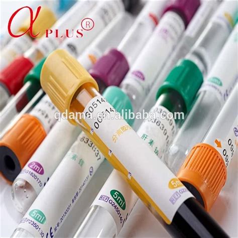China Lab Disposable Bd Vacutainer PET Glass Vacuum Blood Collection