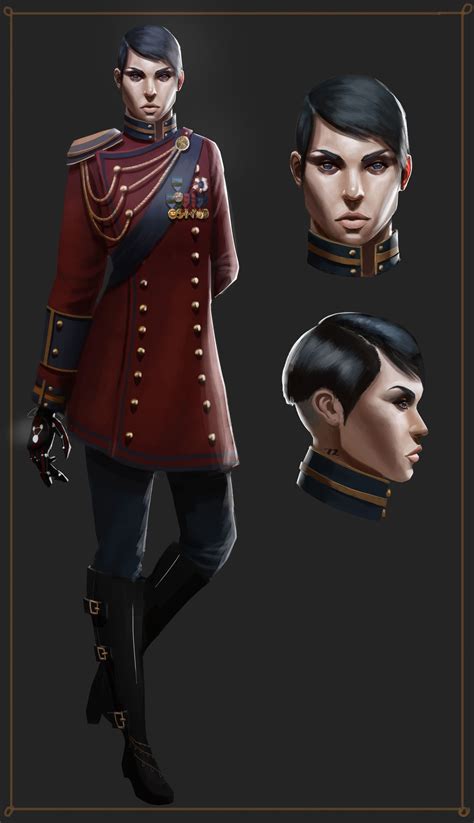 Artstation General Ivona Denovic Fantasy Military Uniform Sci Fi
