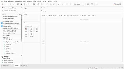 The Data School How To Create A Dimension Parameter In Tableau