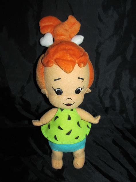 Who Remembers The Flintstones This Is A Sweet Plush Pebbles Toy Fred