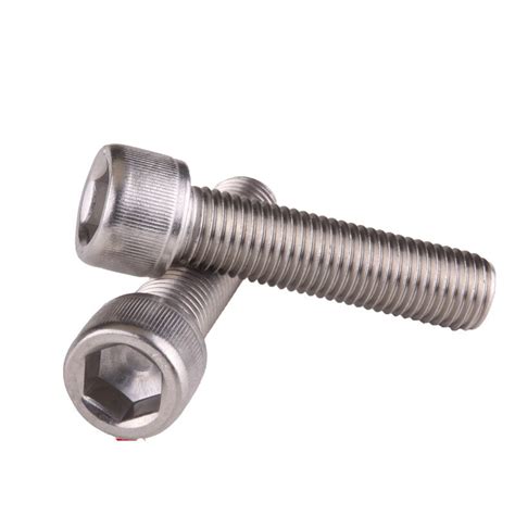 Din912 A2 70 Six Stainless Steel 304 Cylinder Head Inside Six Angle Screw Cup Head Bolt M2345