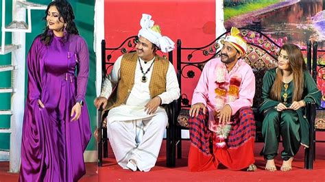 Jiya Butt With Sajjad Shoki And Amrozia Khan New Punjabi Stage Drama