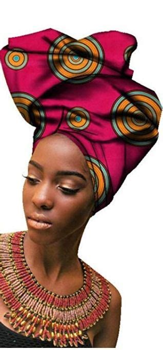 I Absolutely Love This Beautiful Multicoloured Traditional African Head Wrap It Looked Super