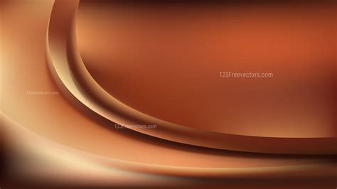 Brown Abstract Wave Background Template Graphic