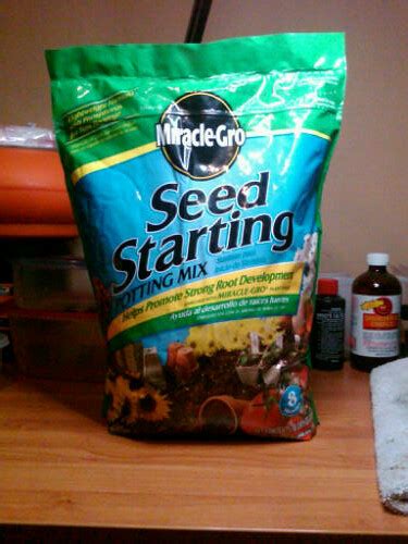 Miracle Grow Seed Starting Mix Tony Flickr