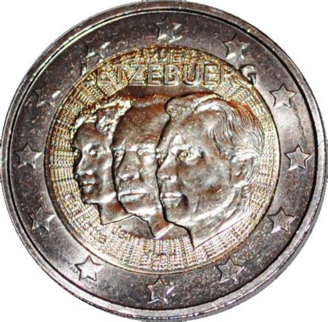 2 Euro Henri I Jean De Luxemburg Luxembourg Numista