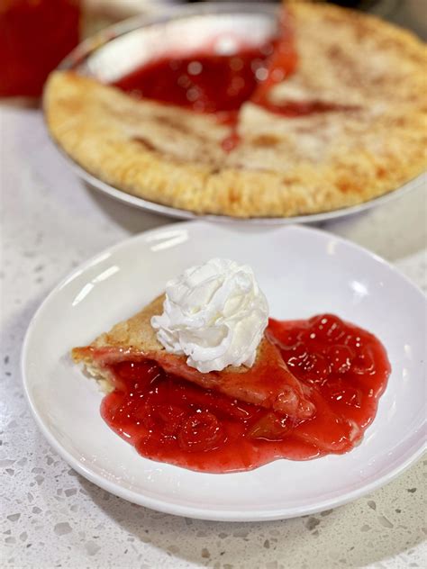 Cherry Rhubarb Pie Recipe Cooking With Chef Bryan