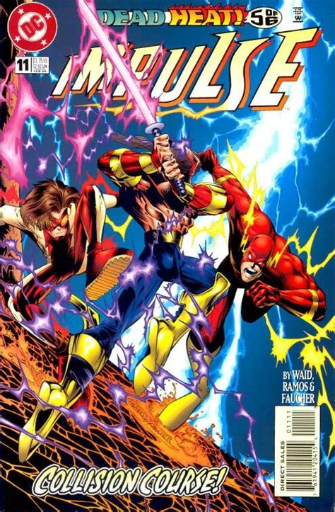 Impulse 11 Comics Comic Book Covers Modern Dc Comic Books