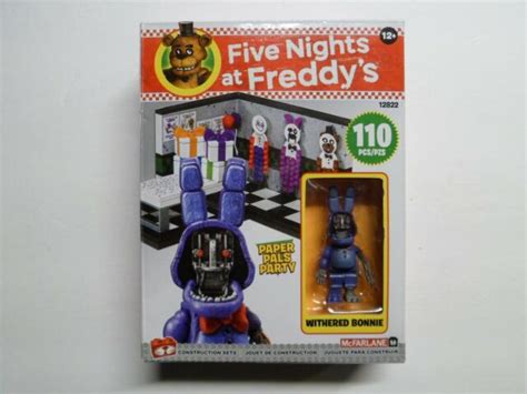 Paper Pals Party Withered Bonnie Set 5 Five Nights At Freddys