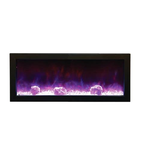 They must be hard wired in accordance with installation instructions. Main Image Zoomed | Wall mount electric fireplace, Built ...