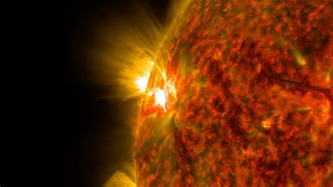 Sdo Detects Third Mid Level Flare From New Sunspot