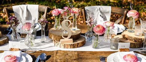 Wedding Table Decorations Centrepieces And Vases Candle