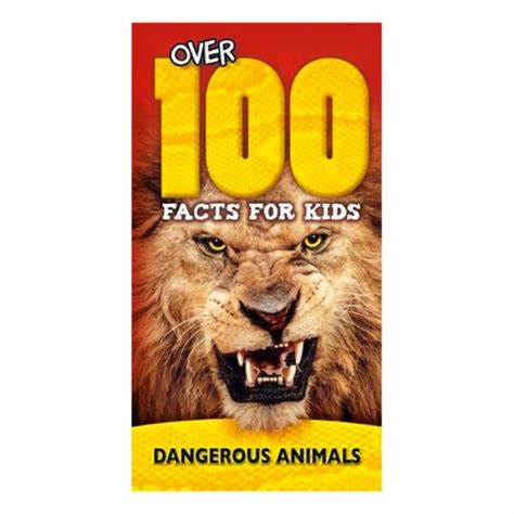 Dangerous Animals Super Kids Fact Book Kids Stuff For Less