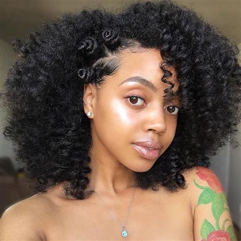 issa slay 💛 natural hair beauty natural hair styles easy afro natural bantu knot out bantu