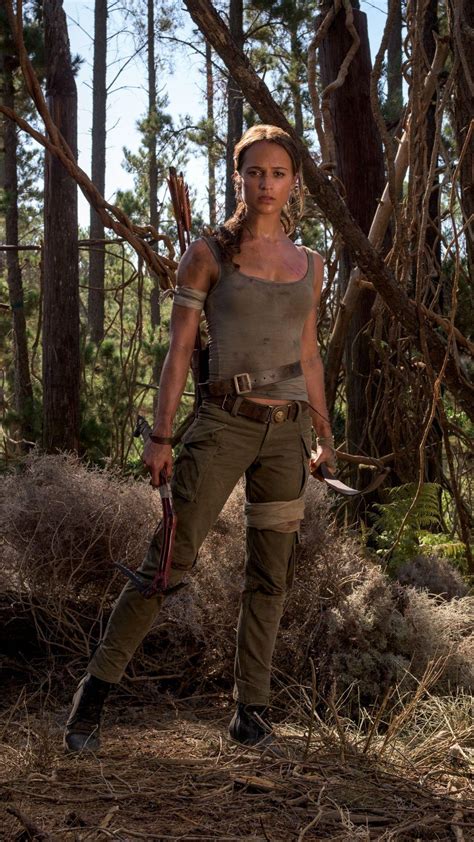Alicia Vikander Lara Croft Tomb Raider X Tomb Raider Alicia Vikander As Lara