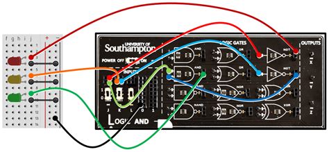 Traffic Lights Circuit Design Using Logic Gates Circuit Diagram