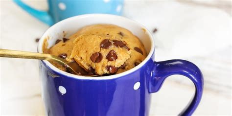 Recette Mug cake au beurre de cacahuètes et pépites de chocolat facile