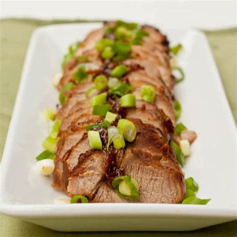 Pork tenderloin is the swine equivalent to beef fillet mignon. Succulent Marinated Asian Pork Tenderloin Recipe