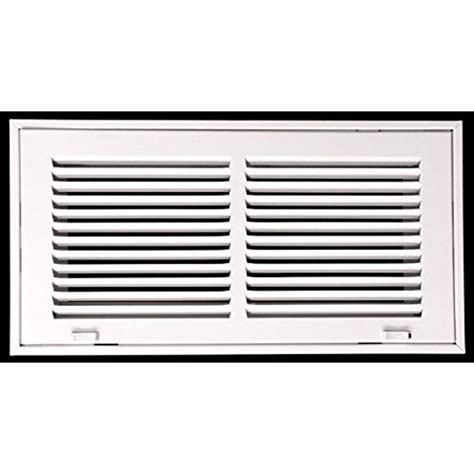 14 X 6 Steel Return Air Filter Grille For 1 Filter Removable Face