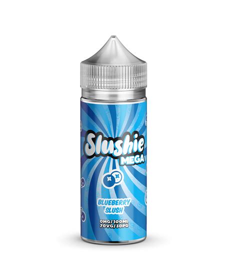 Slushie Mega 100ml E Liquid Blueberry Slush Infinite Vapour