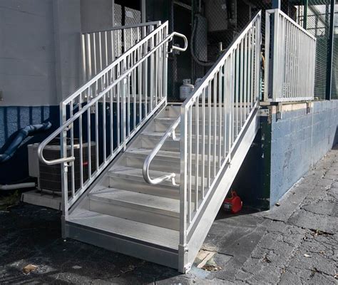 Aluminum Stair Fabrication Contractor In Florida Arch Metals