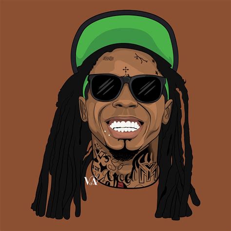 Lil Wayne And Lil Pump Vexel Illustration On Behance Cellphone