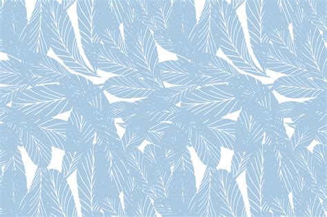 10 Simple Leaves Seamless Patterns In Pastel Colors 27811