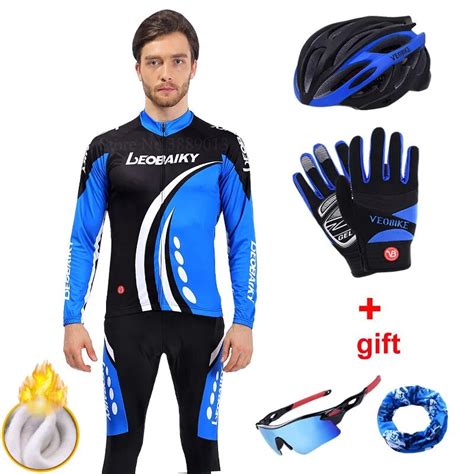 Buy Leobaiky Winter Thermal Fleece Cycling Clothing
