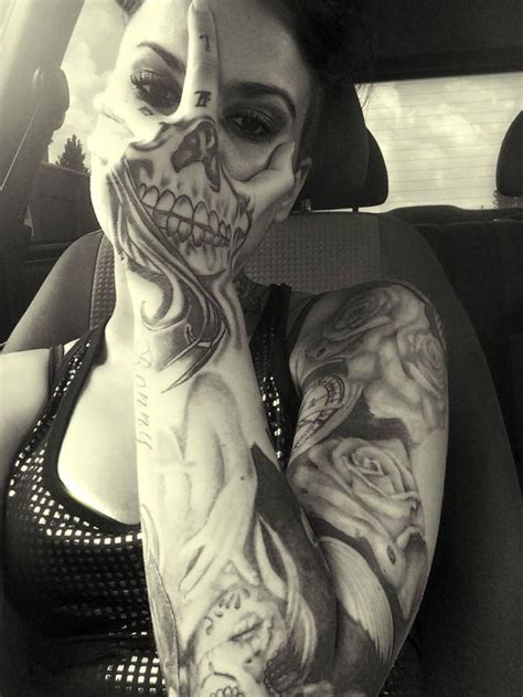Kobieta Demon Ink Original Tattoos Hand Tattoos Tattoos