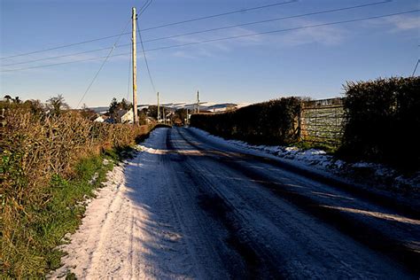 Dunteige Road Gortnacreagh © Kenneth Allen Geograph Britain And Ireland