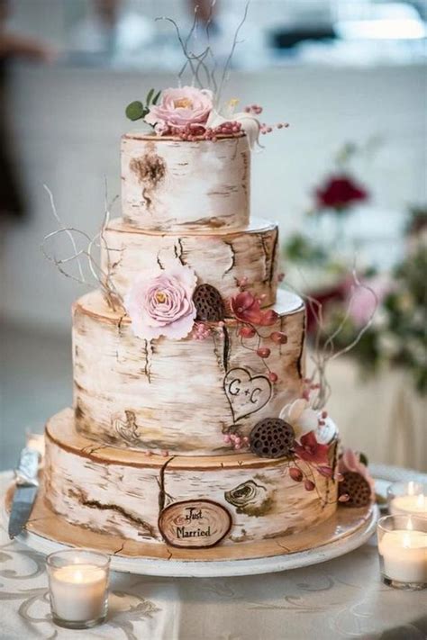 25 Trending Delicious Fall Wedding Cakes For 2021 Oh