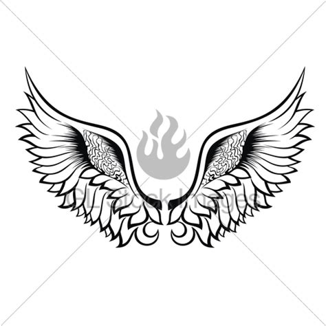 Eagle Wings Drawing Free Download On Clipartmag