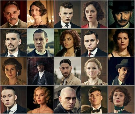 The Brilliant Cast Of Peaky Blinders Peaky Blinders Movie Tv Actors