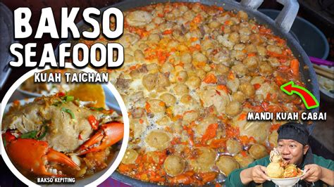 Cumi seringkali diolah ke dalam olahan seafood yang cukup lezat dengan menggunakan bumbu tertentu. LEBIH VIRAL !! BAKSO SEAFOOD KUAH TAICHAN !! Bakso ...