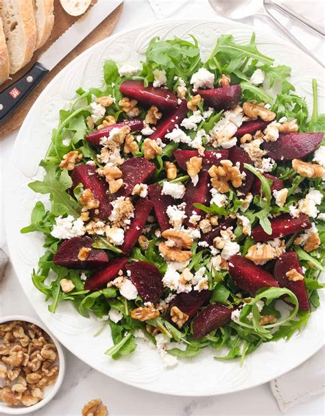 Beet Salad Recipe With Arugula The Clever Meal