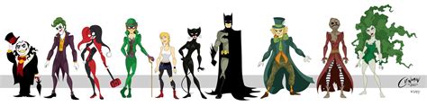 Catwoman The Animated Series Updated Line Up By Rickytherockstar On