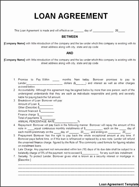 mortgage loan agreement template sampletemplatess